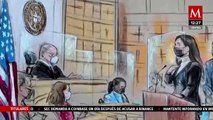 Emma Coronel, esposa de 'El Chapo' sale de la cárcel