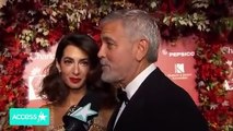 George Clooney ayuda a Amal Clooney a salir de un barco en un cariñoso momento