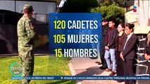 Escuela Militar de Enfermería cambia la vida de sus cadetes