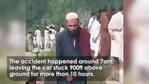 Cinco niños rescatados de un teleférico atrapado en Pakistán