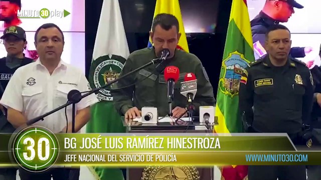Operación Magnus dejó 121 capturados de 12 grupos delincuenciales en todo el país