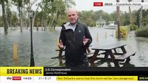 El huracán Idalia toca tierra en Florida