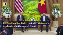 Joe Biden afirma que EE.UU. y Vietnam 