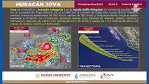 “Jova” se intensifica a huracán categoría 1