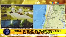 Sismo de 6,5 grados sacudió a Chile