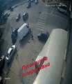 #VIDEO: Camión militar ruso atropella y mata a un peatón en Ucrania