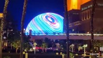 Nuevos efectos visuales en la esfera de 2.300 millones de dólares de Las Vegas | Gigantesco globo ocular en la pantalla LED más grande del mundo