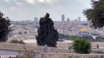 Las sirenas antiaéreas suenan en Jerusalén.