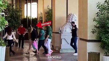 Britney Spears abofeteada por la seguridad de Victor Wembanyama