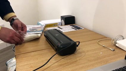 How to USE a Laminator to Laminate Your A4 Paper | New