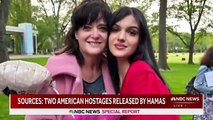 Rehenes estadounidenses liberados por Hamás son familiares de un antiguo corresponsal de la NBC