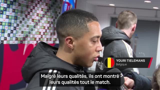 Belgique - Tielemans : “Encaisser dans les derniers instants du match comme ça, c'est frustrant”