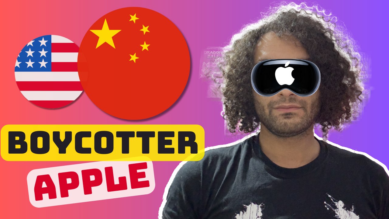 L'Apple Vison Pro en CHINE, le dernier recours? / La FIN de BALDUR'S GATE / Pas de Vagues quoi que?