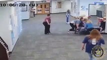 #VIDEO; Alumno golpea a maestra por quitarle su Nintendo Switch; podría pasar 30 años en prisión