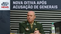 Pai de Mauro Cid presta depoimento na sede da Polícia Federal