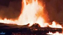 Fisura crece en Grindavík, Islandia despues de erupcion de volcan
