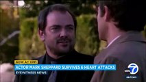 El actor Mark Sheppard se recupera de múltiples infartos