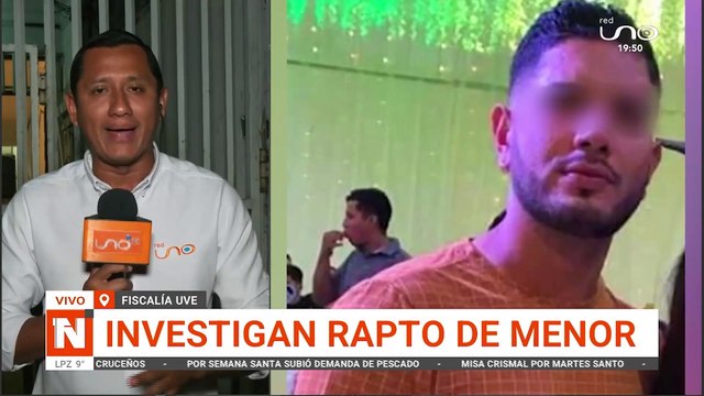 investigan rapto de menor (unidad móvil