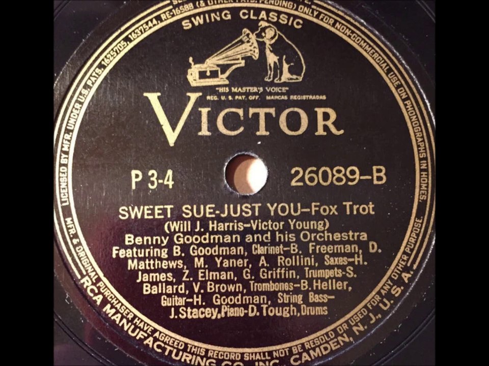 Sweet Sue - Benny Goodman (1936)
