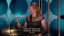 Sarah Snook gana el premio a la mejor actriz de televisión de serie dramática en los Globos de Oro de 2024