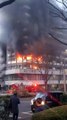 Se ha producido un incendio en un edificio de 12 plantas en Nishi-Shinjuku, Japón