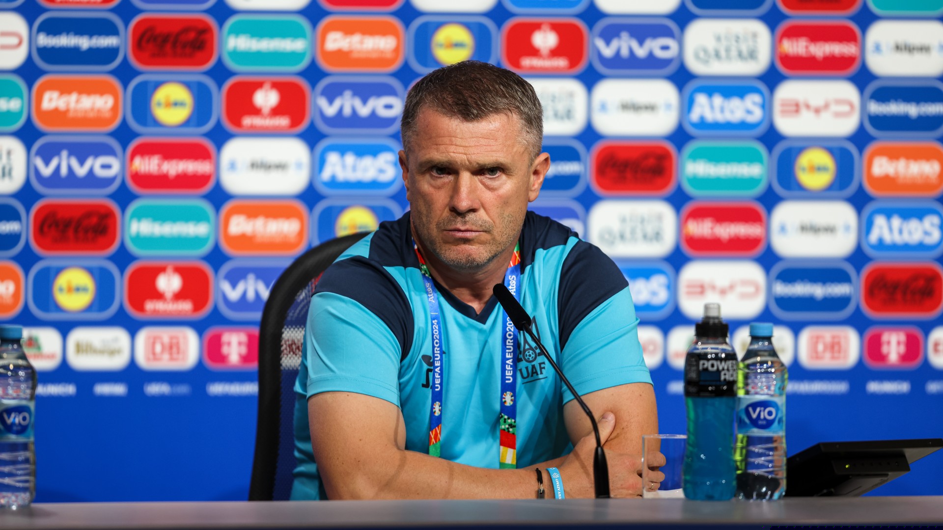 Rebrov says Ukraine players felt pressure to deliver for their war-hit country