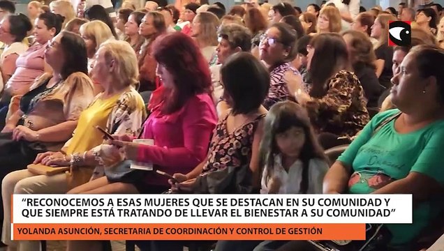 “Reconocemos a esas mujeres que se destacan en su comunidad y que siempre está tratando de llevar el bienestar a su comunidad”