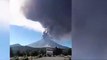 Volcán Popocatépetl sorprende con sonidos feroces, inmensas fumarolas y caída de ceniza