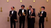 'Godzilla Minus One' gana el premio a mejores efectos visuales | Entre bastidores de los Premios de la Academia 2024
