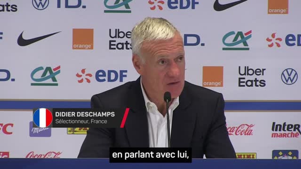 Bleus - Deschamps : “Je suis content pour Kolo qu'il ait pu faire ce match”