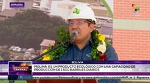 Estatal petrolífera boliviana puso en funcionamiento planta de biodiésel