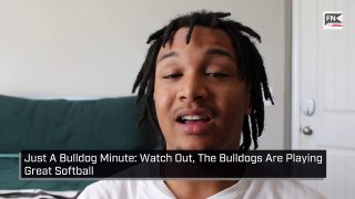 Just A Bulldog Minute: Watch Out, The Bulldogs Are Playing Great Softball