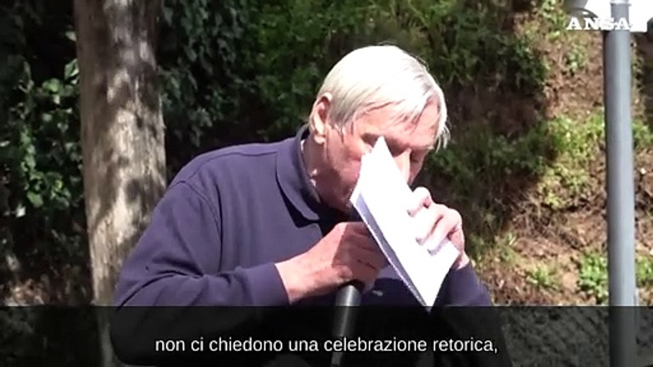 Fosse Ardeatine, don Ciotti: "Le vittime chiedono impegno alla pace"