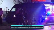 Ladrones atacan camiones de reparto en Estados Unidos y ponen en vilo a los trabajadores