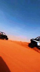 Dune buggy riding tour of Dubai Desert