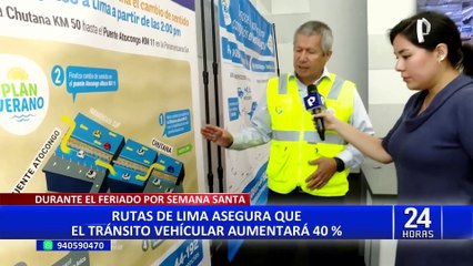 Descargar video: Rutas de Lima implementa plan para viajeros en Semana Santa: Estas son las rutas y horarios