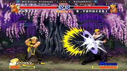 Real Bout Fatal Fury 2 - Morkman_Freeman vs KetoRKN31 FT5