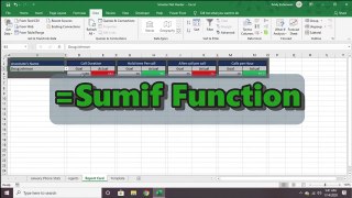 SUMIF Excel: Tutorial **Learn Fast!**