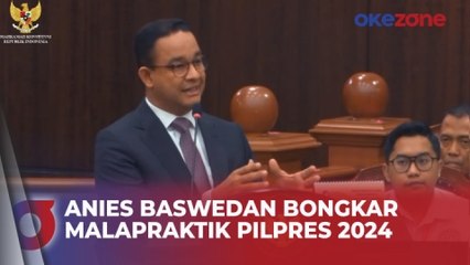 Beberkan Malpraktik Pilpres 2024, Anies: Bansos Jadi Alat Transaksional untuk Menangkan Salah Satu Calon