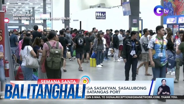 Mahabang pila ng mga sasakyan, sasalubong sa mga pasahero sa Batangas Port | BT