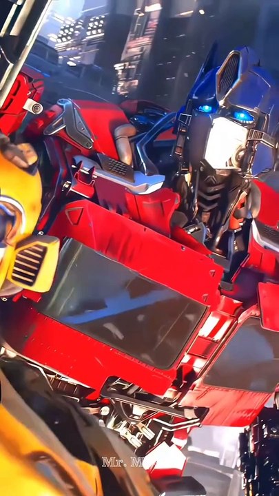 Optimus Prime fight scene