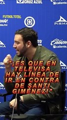 ¿Existe una línea en TUDN contra Santi Giménez? 🤔