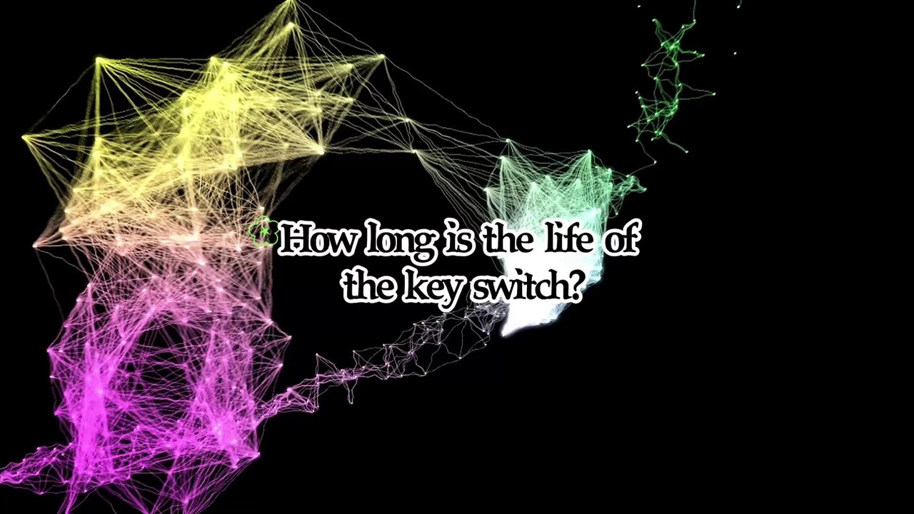 How long is the life of the key switch