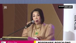 Rosemarie Bosch-Ong  | The Manila Times Forum