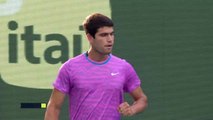 Alcaraz breezes into Miami quarters