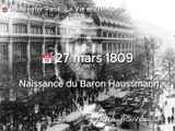  27 mars 1809 - Naissance du Baron Haussmann