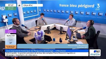 L'Eco d'ICI : l'imprimerie SPP de Périgueux déménage
