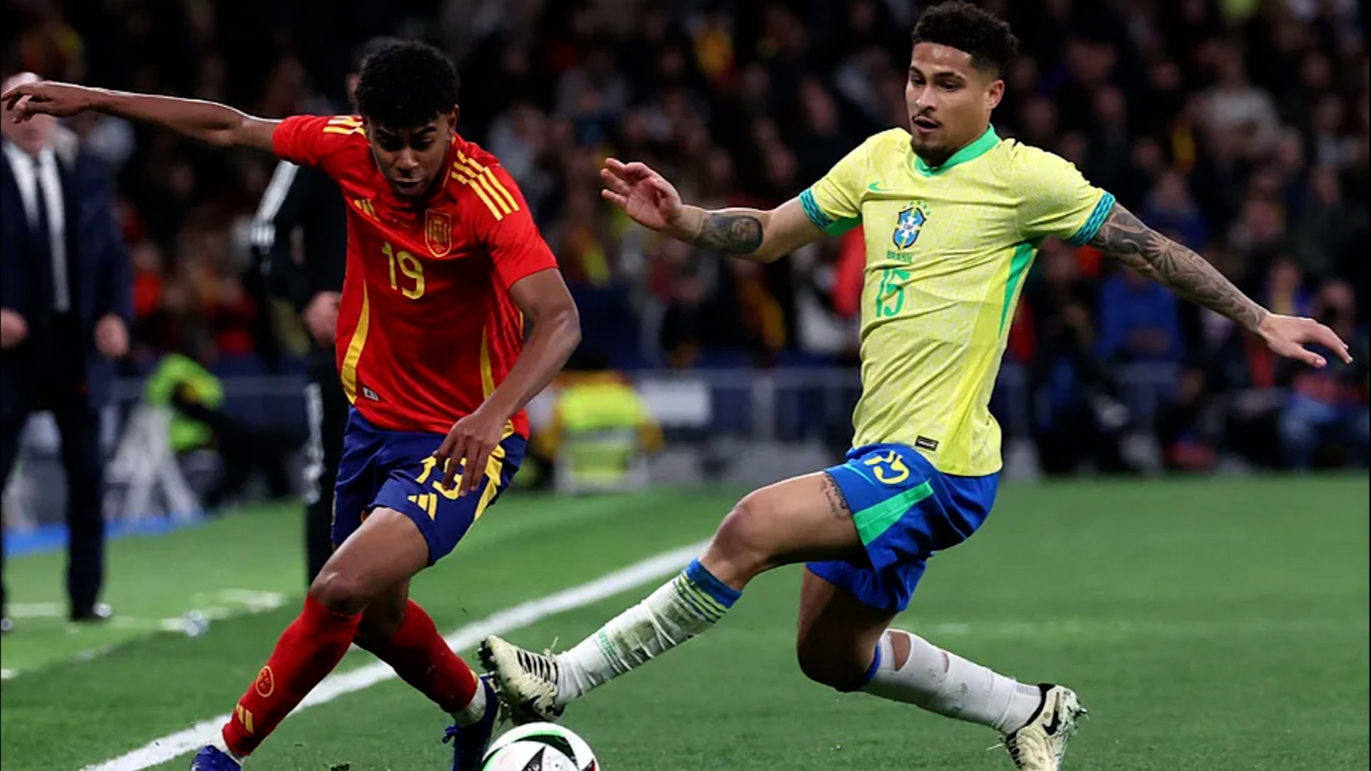 Lamine Yamal eclipsa a Vinicius en el partido de Espaa contra Brasil: "Puede llegar muy alto"
