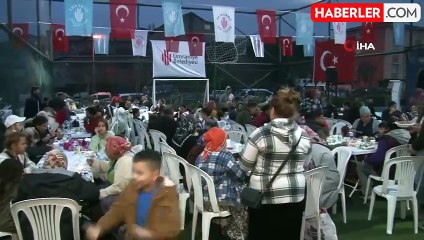 Ümraniye Belediye Başkanı Yıldırım, Roman vatandaşlar ile iftar yemeğinde buluştu