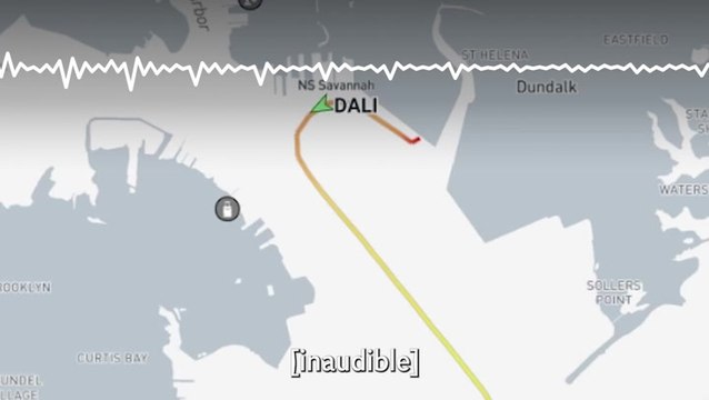 ‘The whole bridge just collapsed!’: Chilling audio reveals scramble to clear Baltimore bridge before ship crash